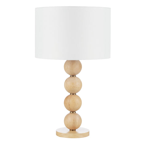 Amalfi Terrance Wood Table Lamp Natural