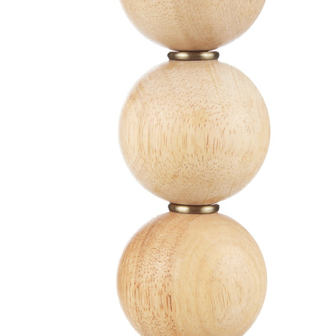 Amalfi Terrance Wood Table Lamp Natural