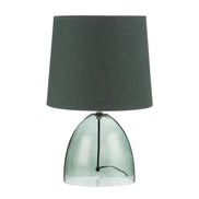 Amalfi Telmo Glass Table Lamp Green