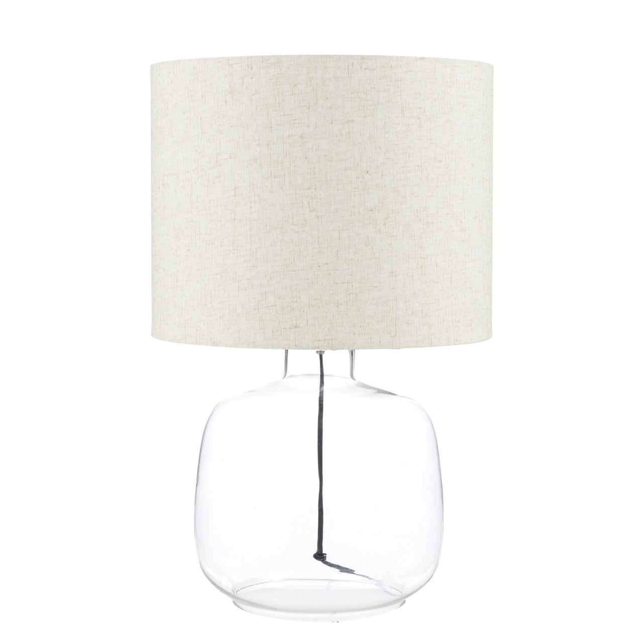 Amalfi Tobit Glass Table Lamp Clear