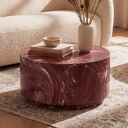 Elena Marble Look Coffee Table