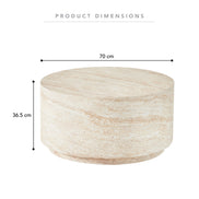 Elena Marble Look Coffee Table