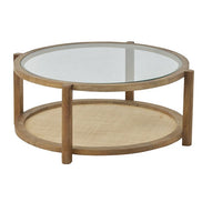 Trigg Wood/Jute Coffee Table