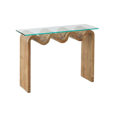 Aveley Wood/Glass Console