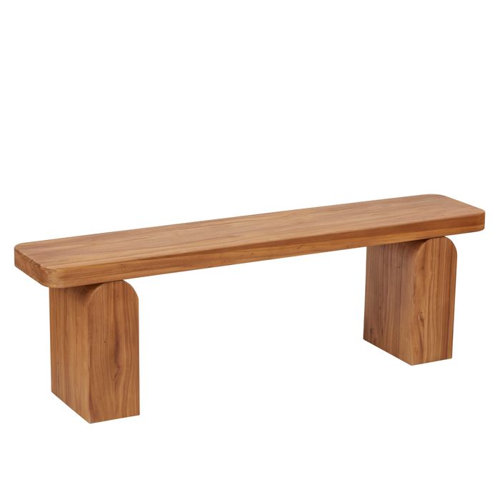 Macedon Elm Wood Bench