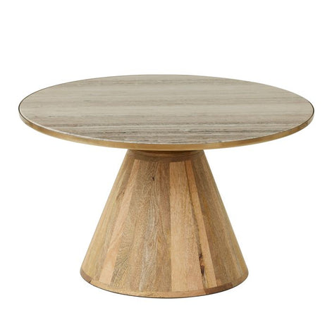 Genoa Marble/Wood Coffee Table