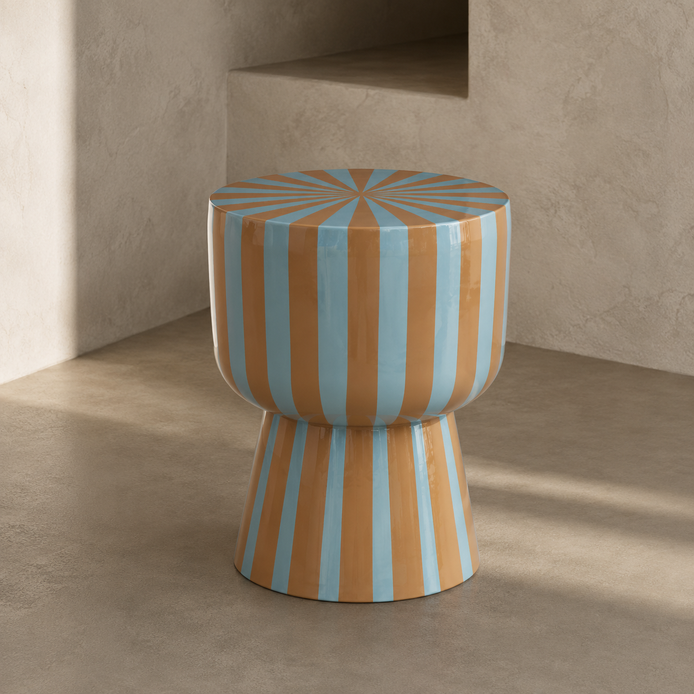 Fisher Metal Side Table