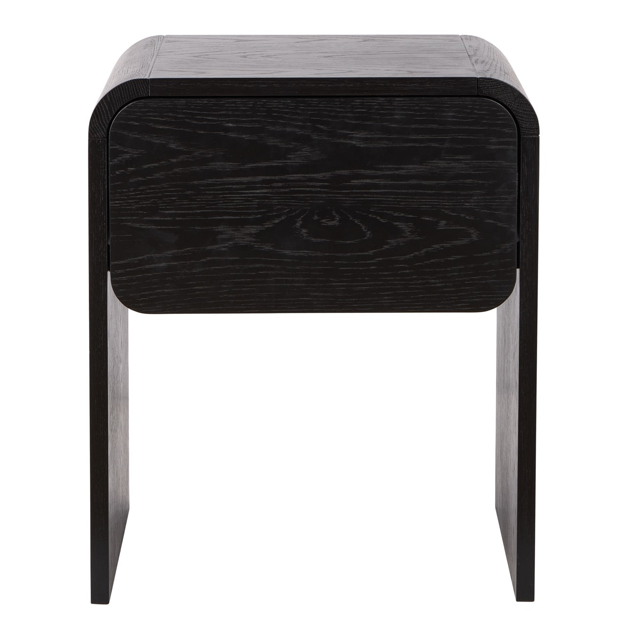 Oslo Bedroom Side Table Black