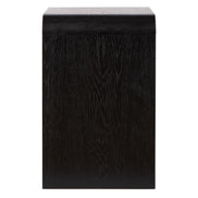 Oslo Bedroom Side Table Black