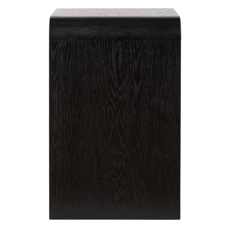 Oslo Bedroom Side Table Black