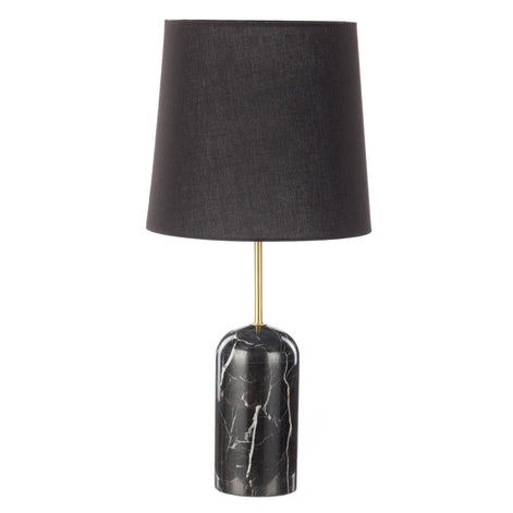 Amalfi Missouri Marble Table Lamp Black & Gold