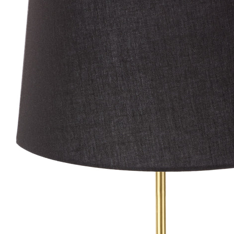 Amalfi Missouri Marble Table Lamp Black & Gold