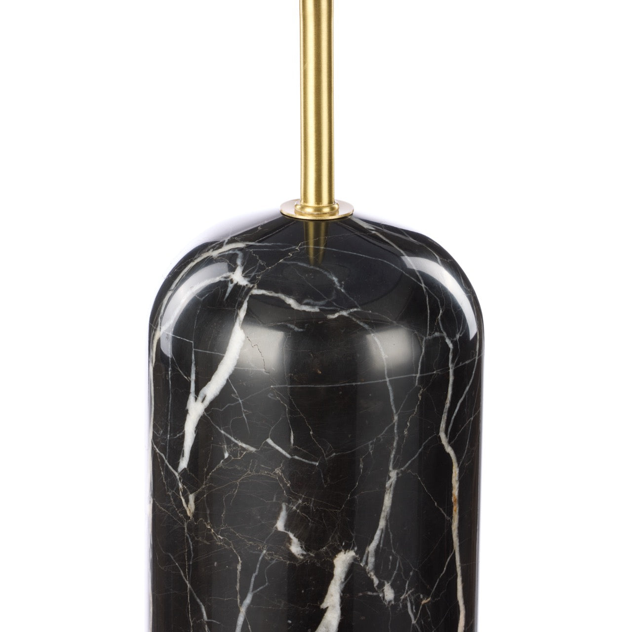 Amalfi Missouri Marble Table Lamp Black & Gold