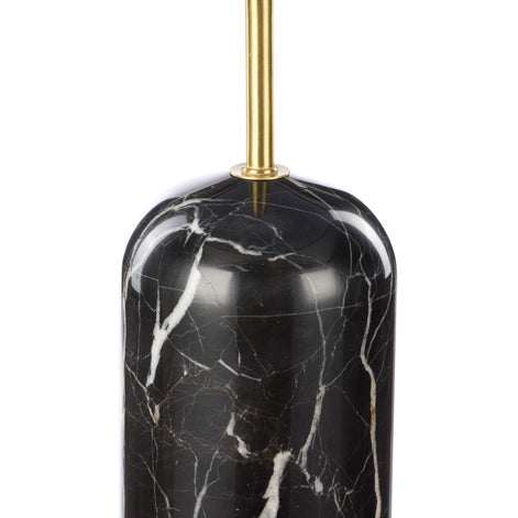 Amalfi Missouri Marble Table Lamp Black & Gold