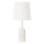Amalfi Missouri Marble Table Lamp White & Gold