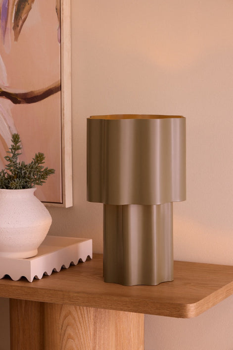 Amalfi Ronnie Table Lamp Green