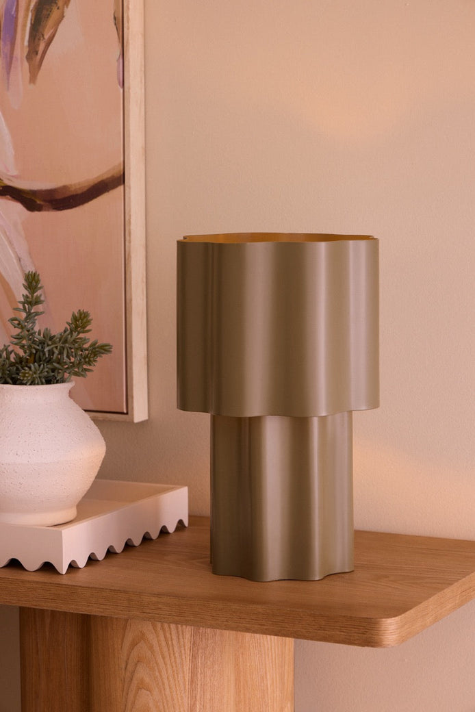 Amalfi Ronnie Table Lamp Green