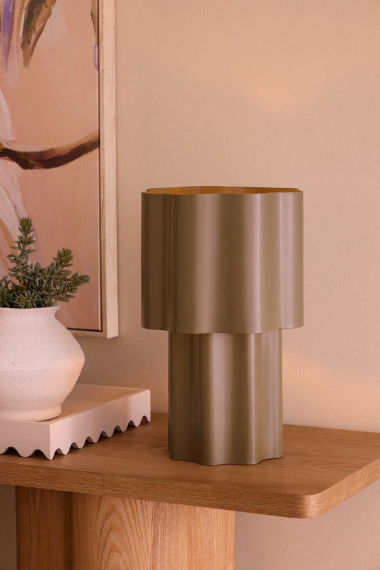 Amalfi Ronnie Table Lamp Green