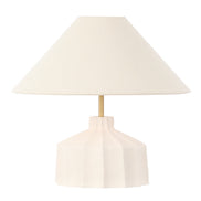 Amalfi Lutton Table Lamp Taupe & Natural