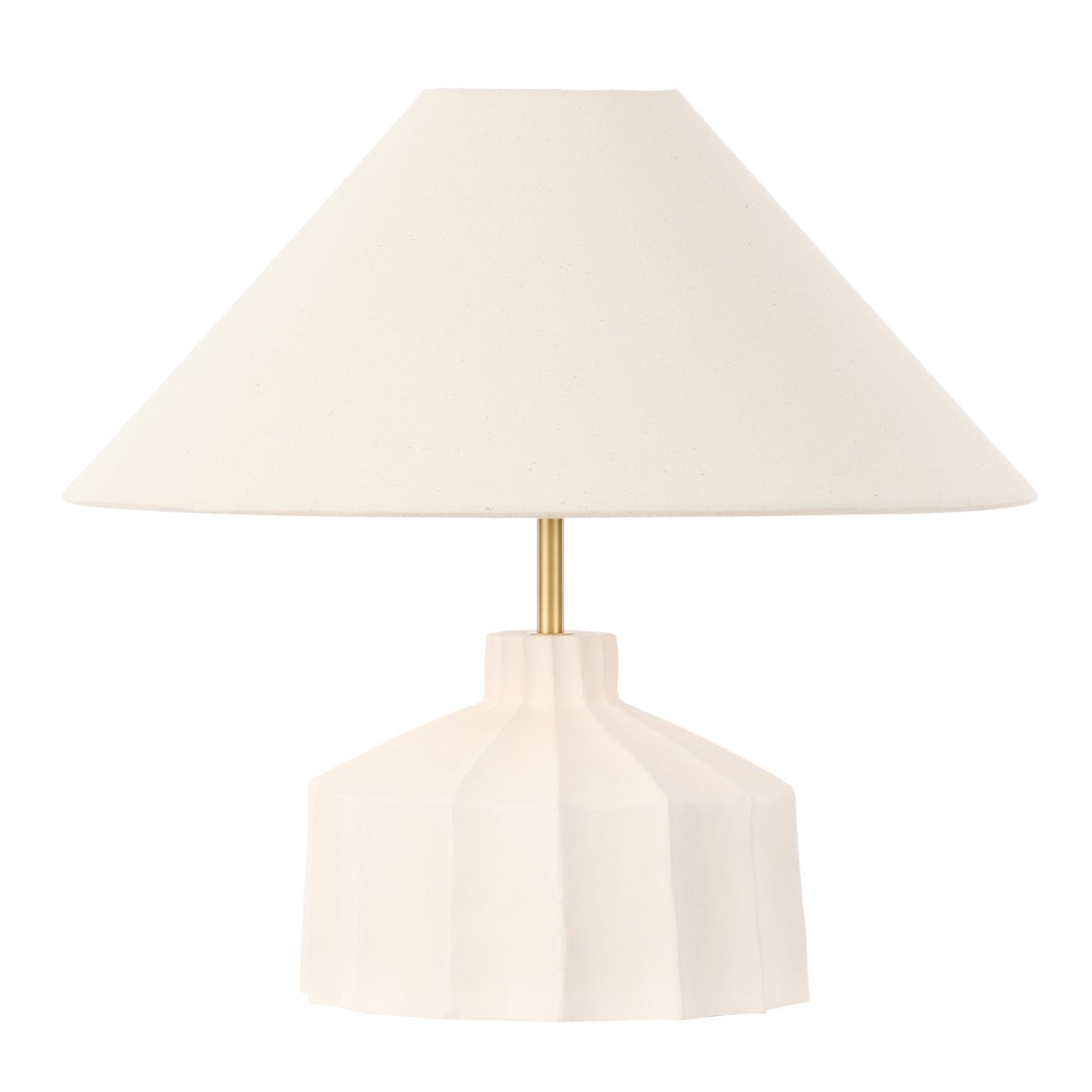 Amalfi Lutton Table Lamp Taupe & Natural