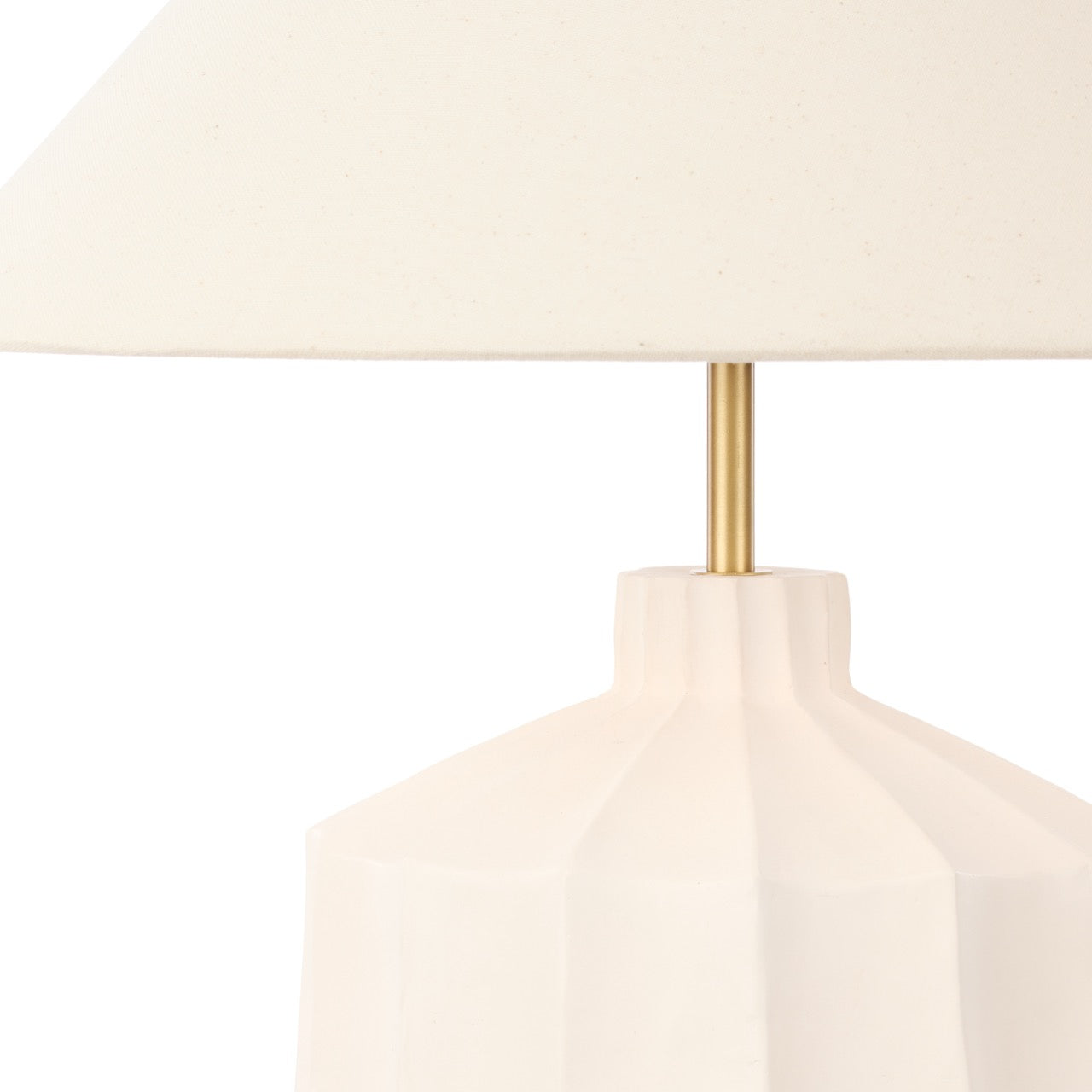 Amalfi Lutton Table Lamp Taupe & Natural