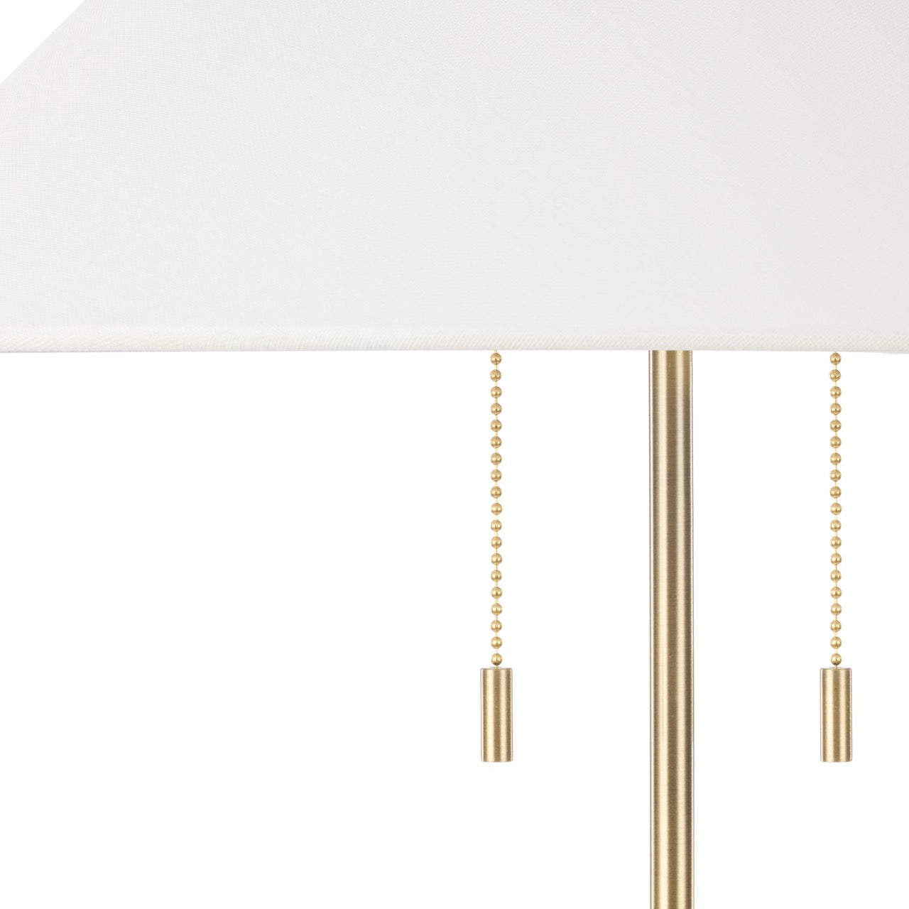 Amalfi Tillie Table Lamp White & Brass