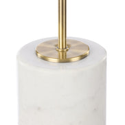Amalfi Tillie Table Lamp White & Brass