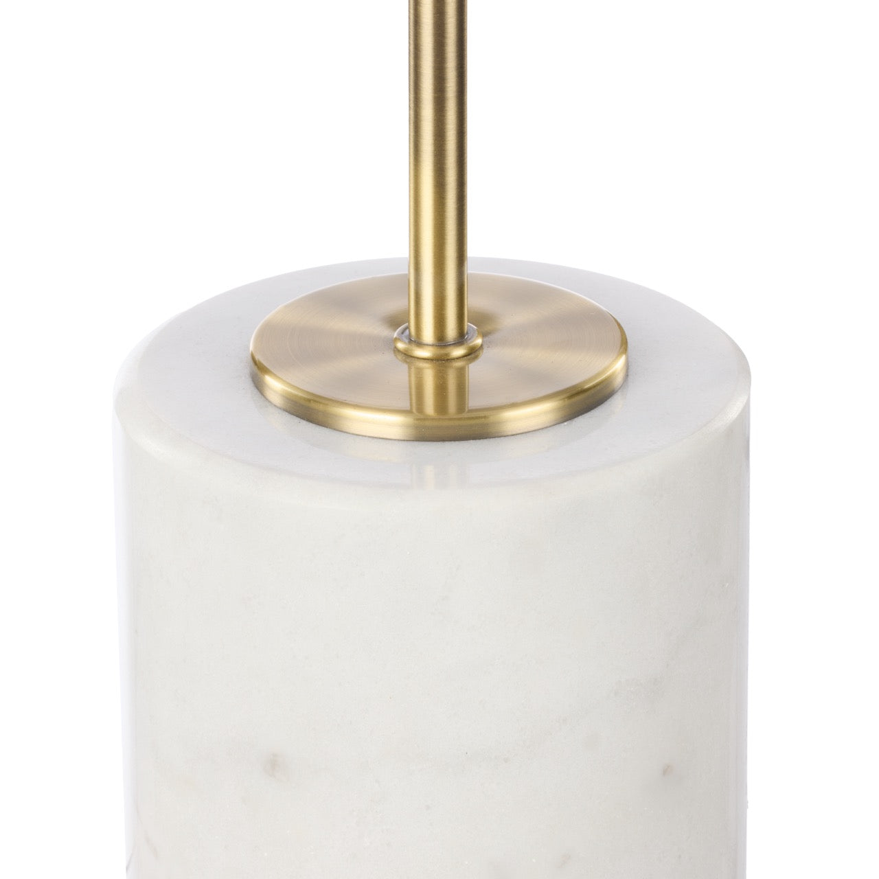 Amalfi Tillie Table Lamp White & Brass