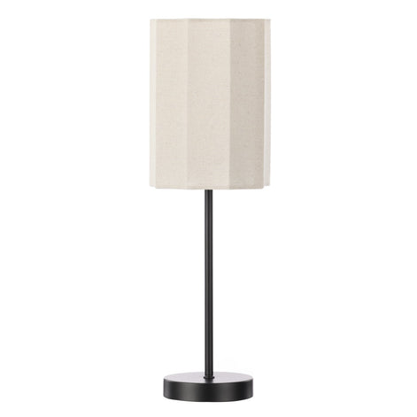 Amalfi Tier Table Lamp Natural & Black