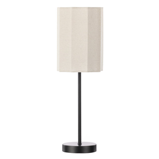 Amalfi Tier Table Lamp Natural & Black