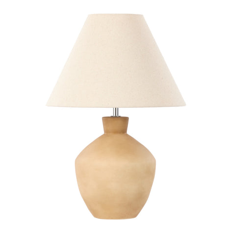 Amalfi Corby Table Lamp Rust & Natural