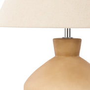 Amalfi Corby Table Lamp Rust & Natural
