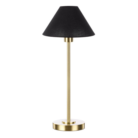 Society Home Bradford Table Lamp Brass & Black