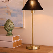 Society Home Bradford Table Lamp Brass & Black