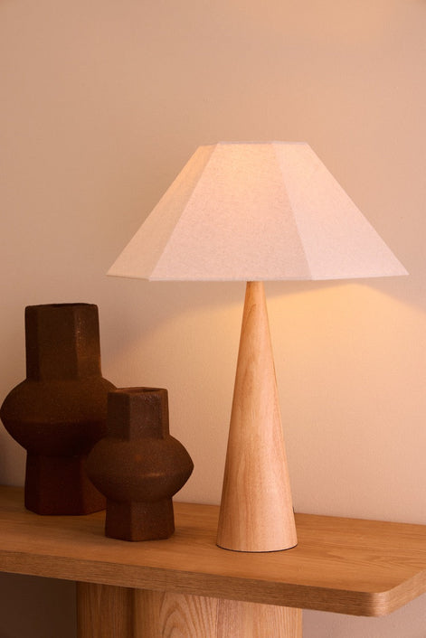 Grand Designs Flint Table Lamp Brown