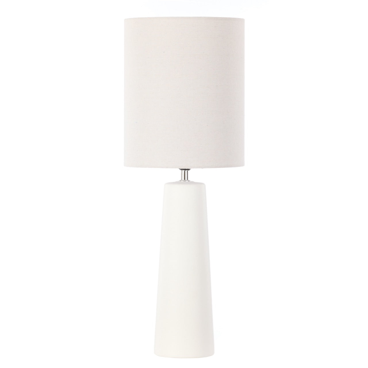 Amalfi Kent Table Lamp White & Grey