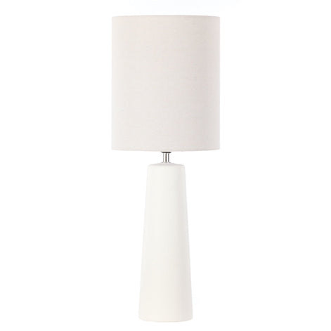 Amalfi Kent Table Lamp White & Grey