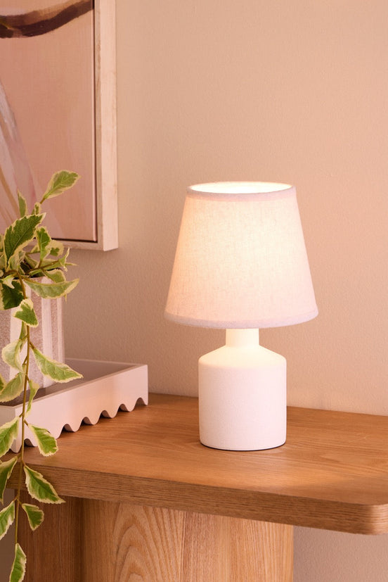 Amalfi Milton Table Lamp 2pcs Set Cream & Taupe