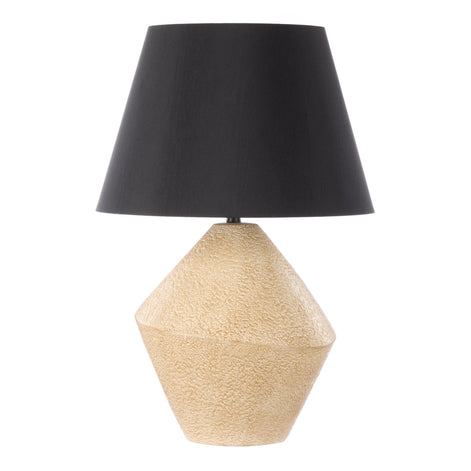 Grand Designs Wynn Table Lamp Natural & Black