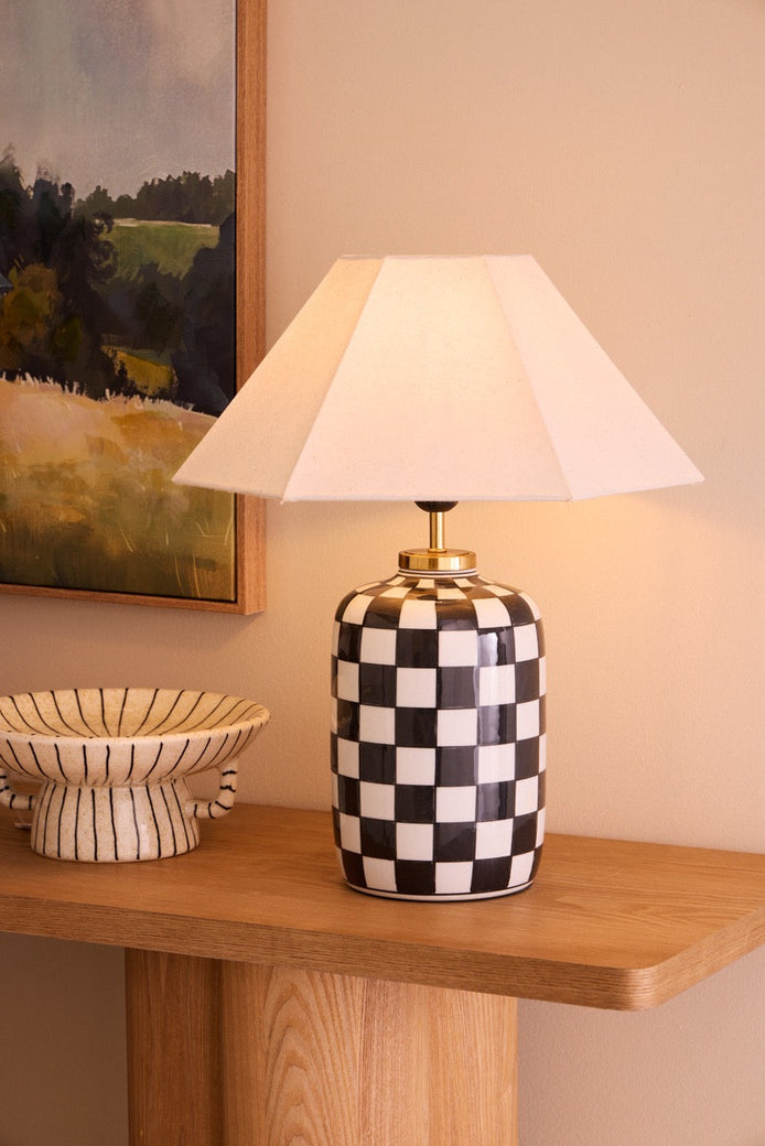 Academy Haynes Table Lamp Multi-Coloured