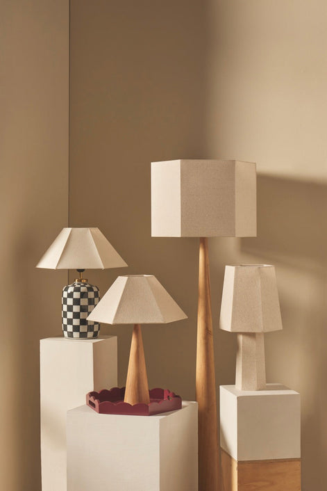 Academy Haynes Table Lamp Multi-Coloured