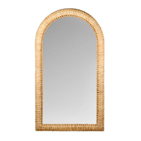 Sandy Floor Mirror White