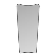 Zane Black Metal Floor Mirror Black