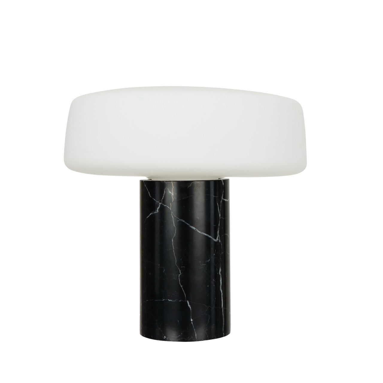 Grand Designs Chet Table Lamp Black & White