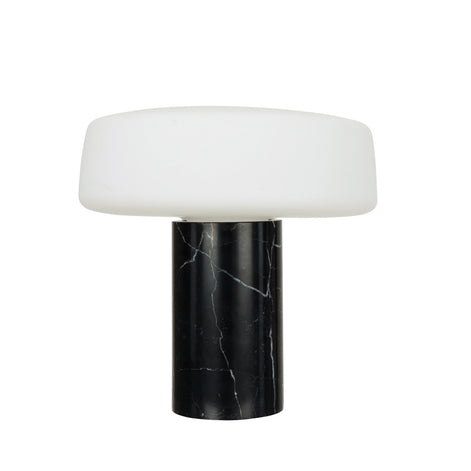 Grand Designs Chet Table Lamp Black & White