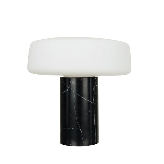 Grand Designs Chet Table Lamp Black & White