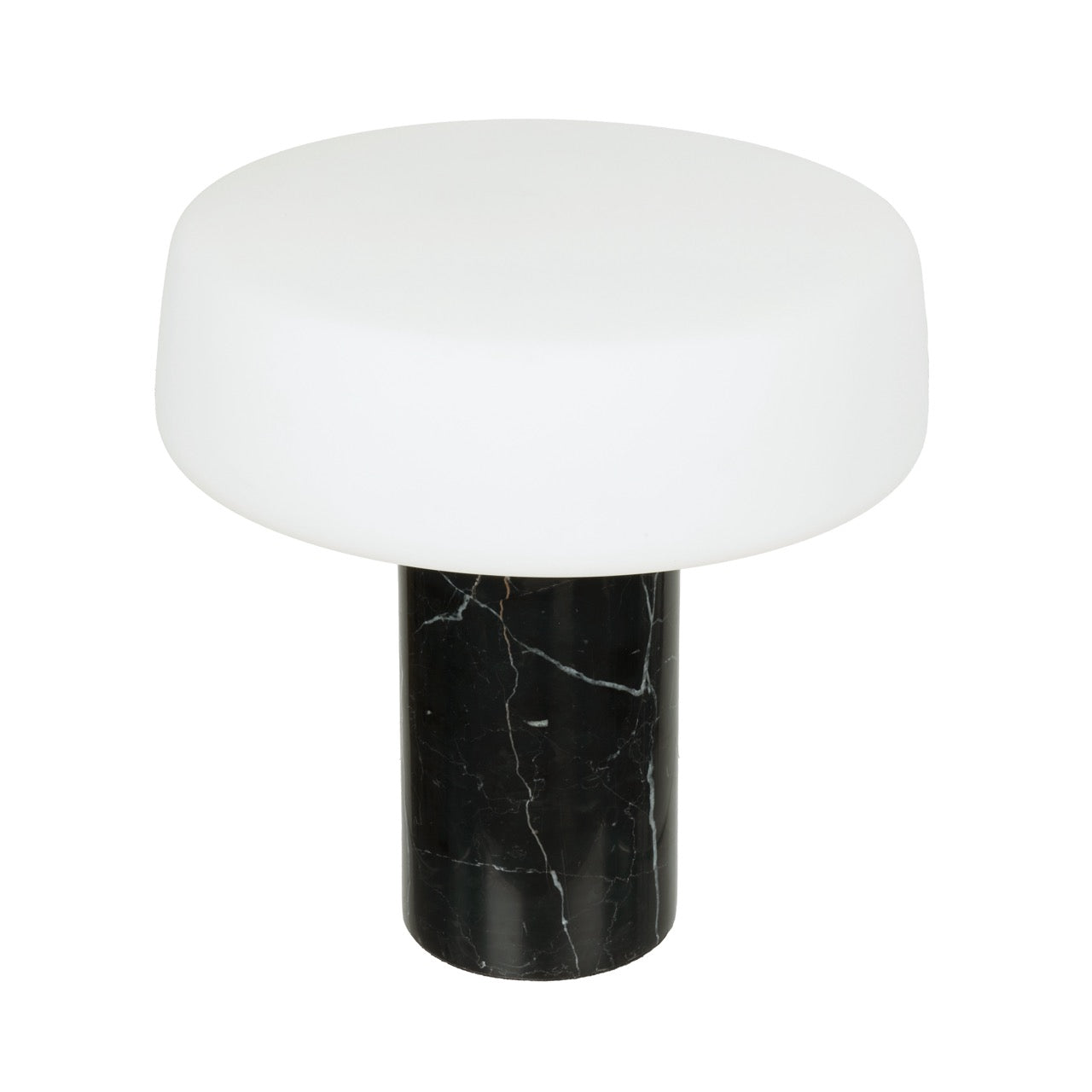 Grand Designs Chet Table Lamp Black & White