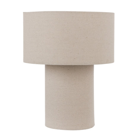 Emporium Hendrix Fabric Table Lamp Oat
