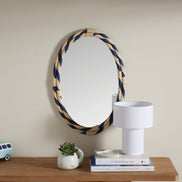 Emporium Hendrix Fabric Table Lamp White
