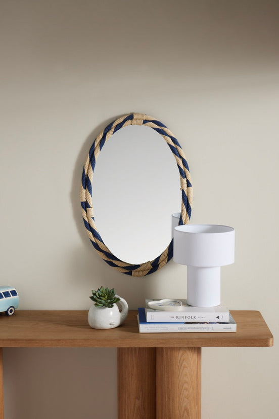 Emporium Hendrix Fabric Table Lamp White